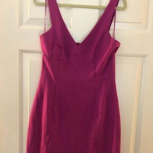 Magenta Trina Turk Cocktail Dress.